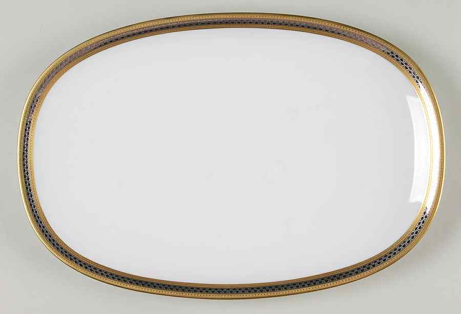 Elegance (Olivia) 12" Oval Serving Platter by Hutschenreuther-1