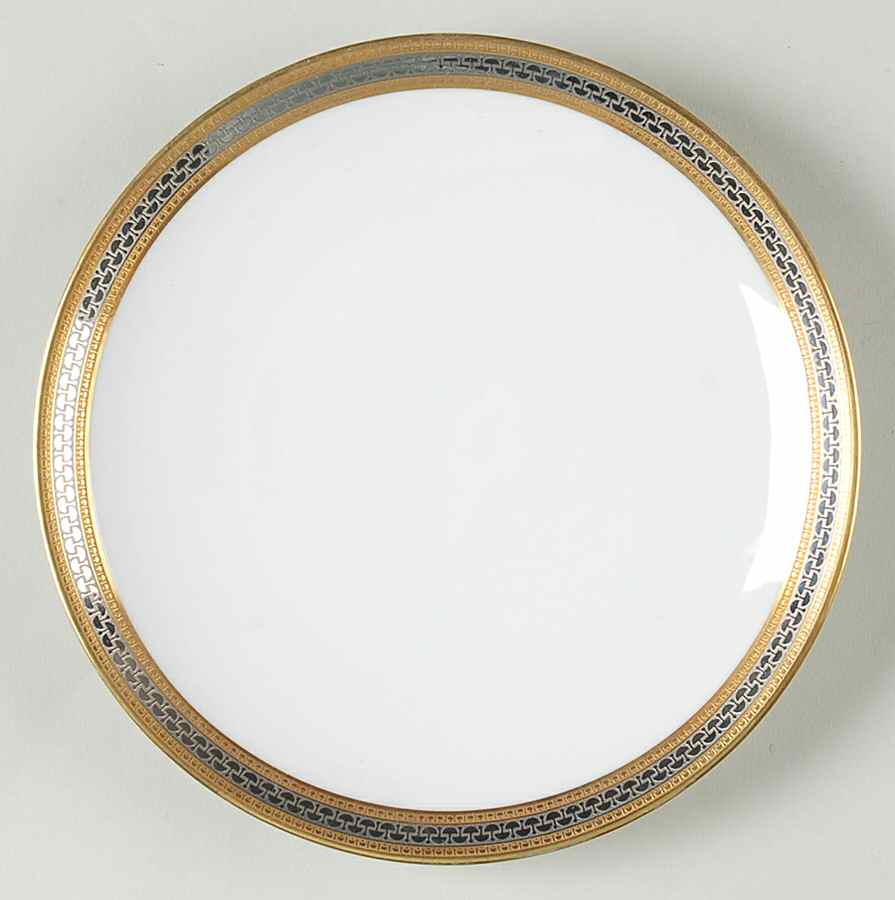 Elegance (Olivia) Coupe Dessert Plate by Hutschenreuther-1