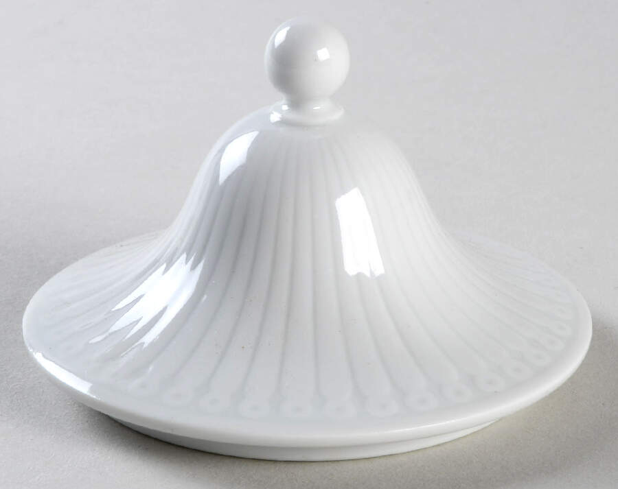 Elite White Lid for Sugar Bowl by Hutschenreuther-1