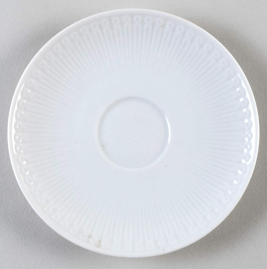 Elite White Saucer by Hutschenreuther-1