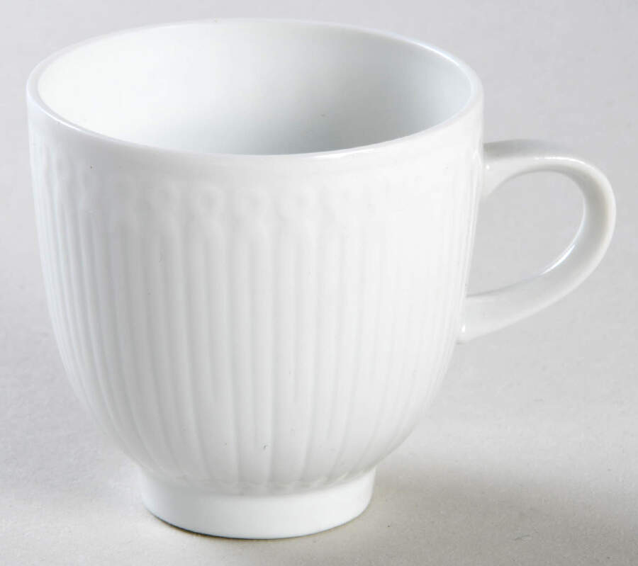 Elite White Footed Demitasse Cup by Hutschenreuther-1