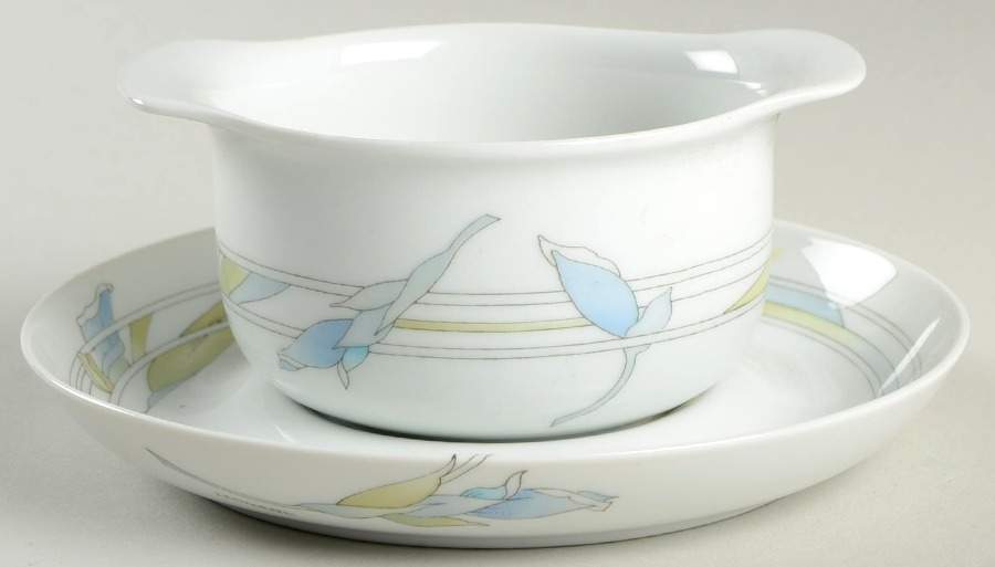 Elysees Gravy Boat & Underplate by Hutschenreuther-1
