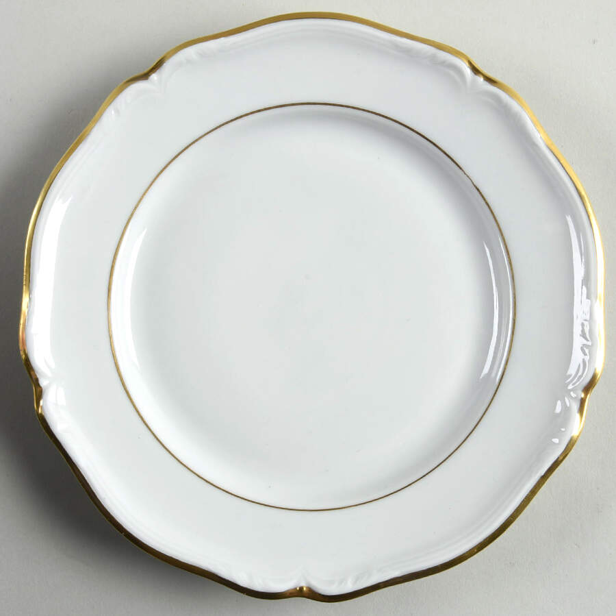 Empress Gold Salad Plate by Hutschenreuther-1