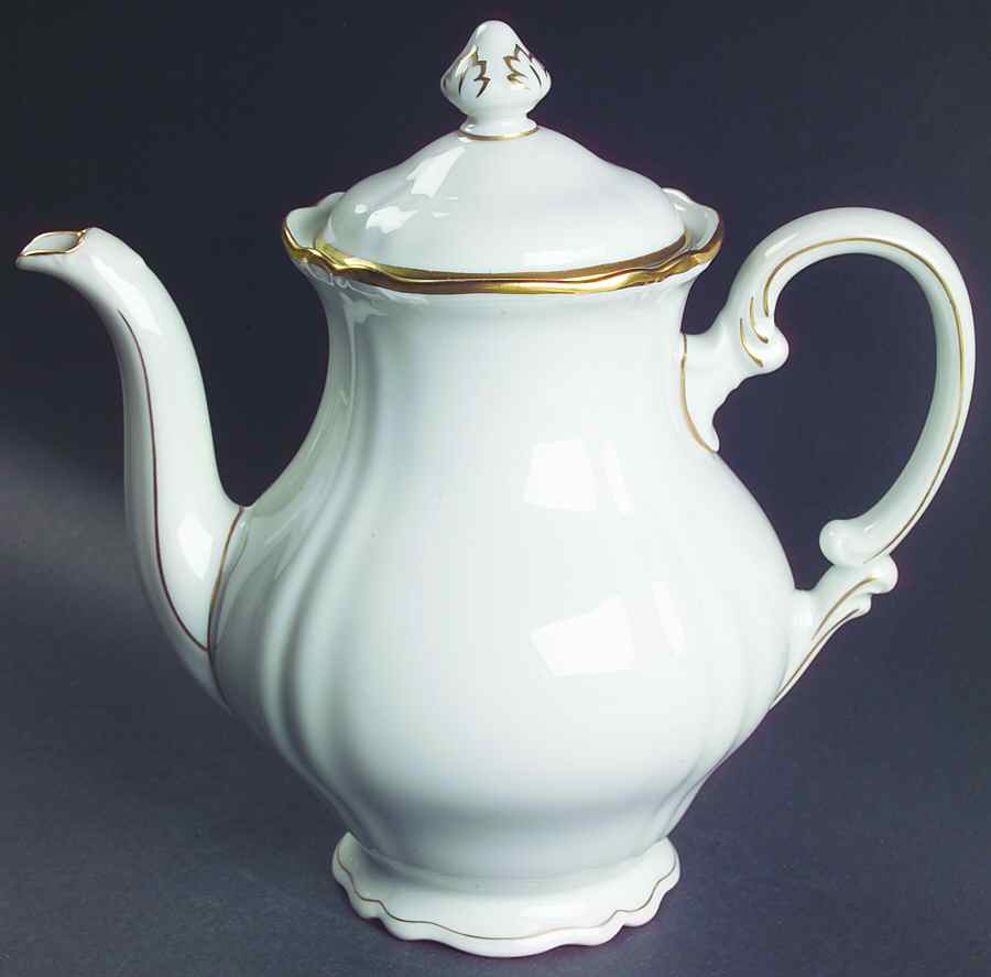 Empress Gold Coffee Pot & Lid by Hutschenreuther-1