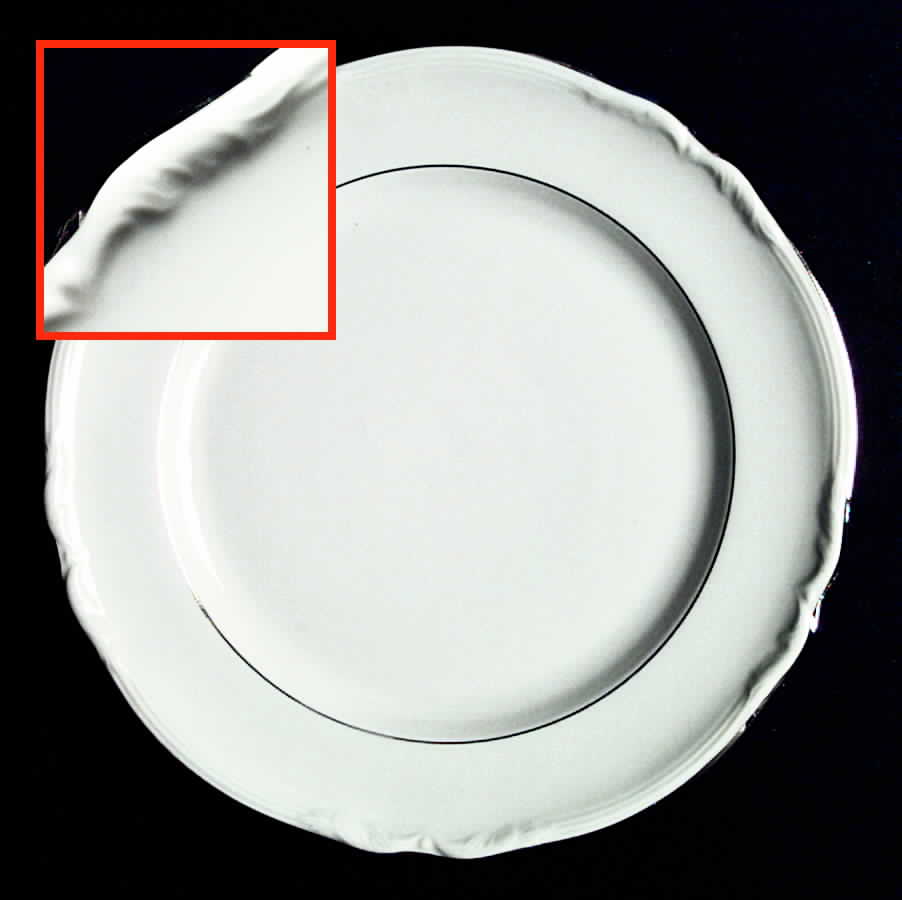 Empress Platinum Dinner Plate by Hutschenreuther-1