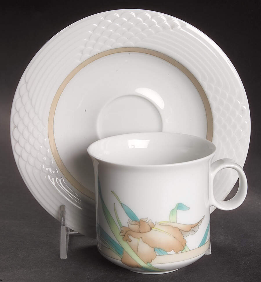 Estoril Flat Cup & Saucer Set by Hutschenreuther-1