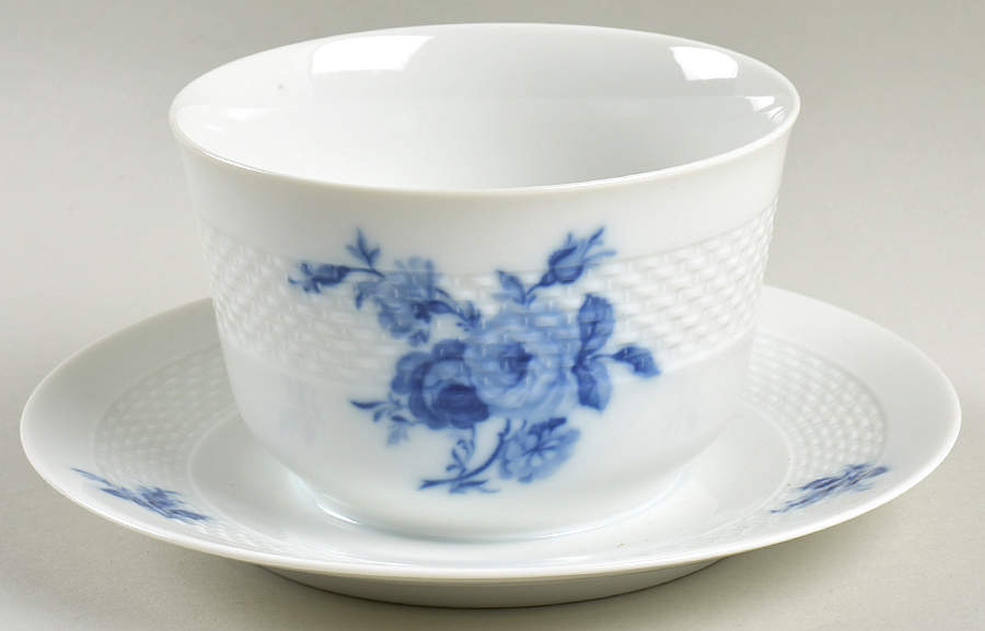 Evensong Gravy Boat with Attached Underplate by Hutschenreuther-1