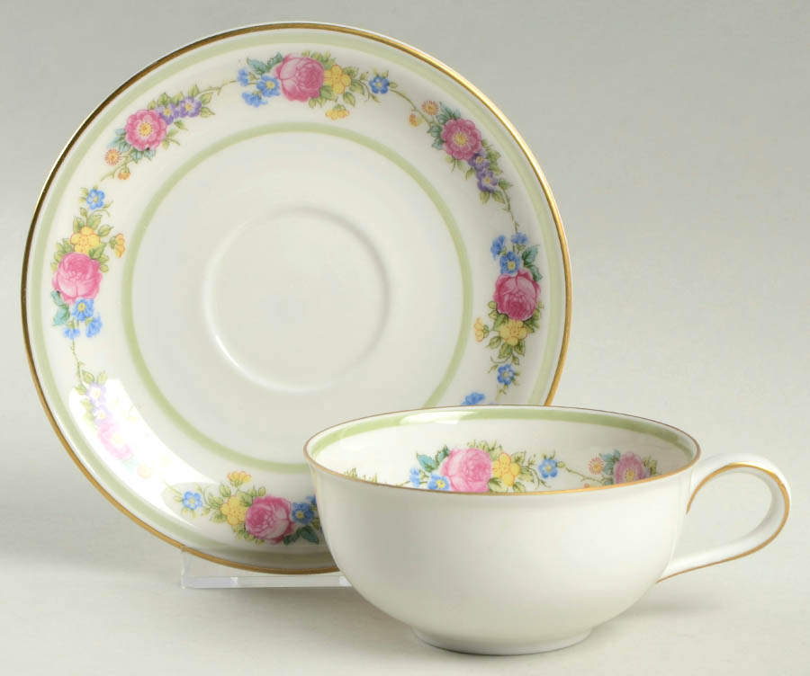 The Fairfax Flat Cup & Saucer Set by Hutschenreuther-1
