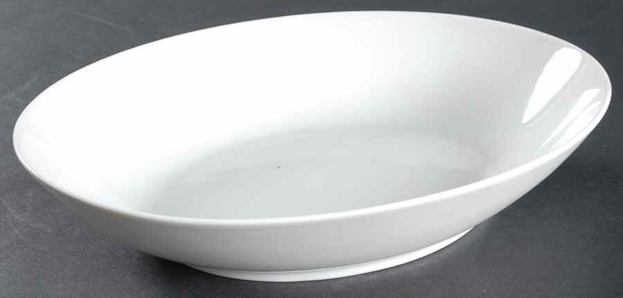Favorit (Undecorated) 10" Oval Vegetable Bowl by Hutschenreuther-1