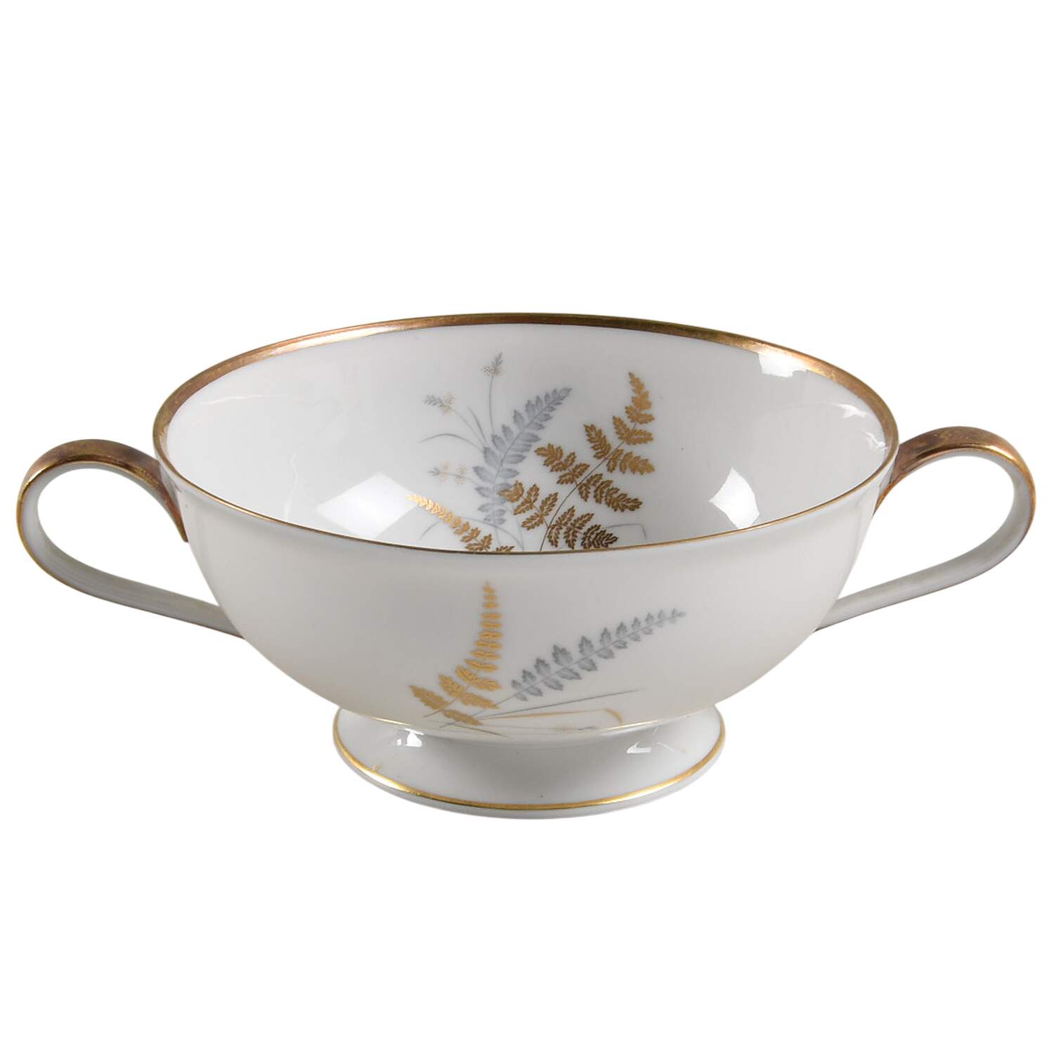 The Ferndale Footed Cream Soup Bowl by Hutschenreuther-1