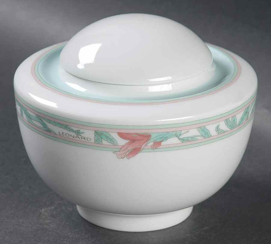 Ferrara (Galleria Shape) Sugar Bowl & Lid by Hutschenreuther-1
