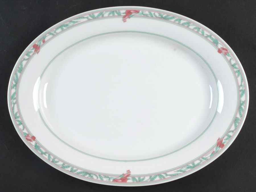 Ferrara (Galleria Shape) 12" Oval Serving Platter by Hutschenreuther-1