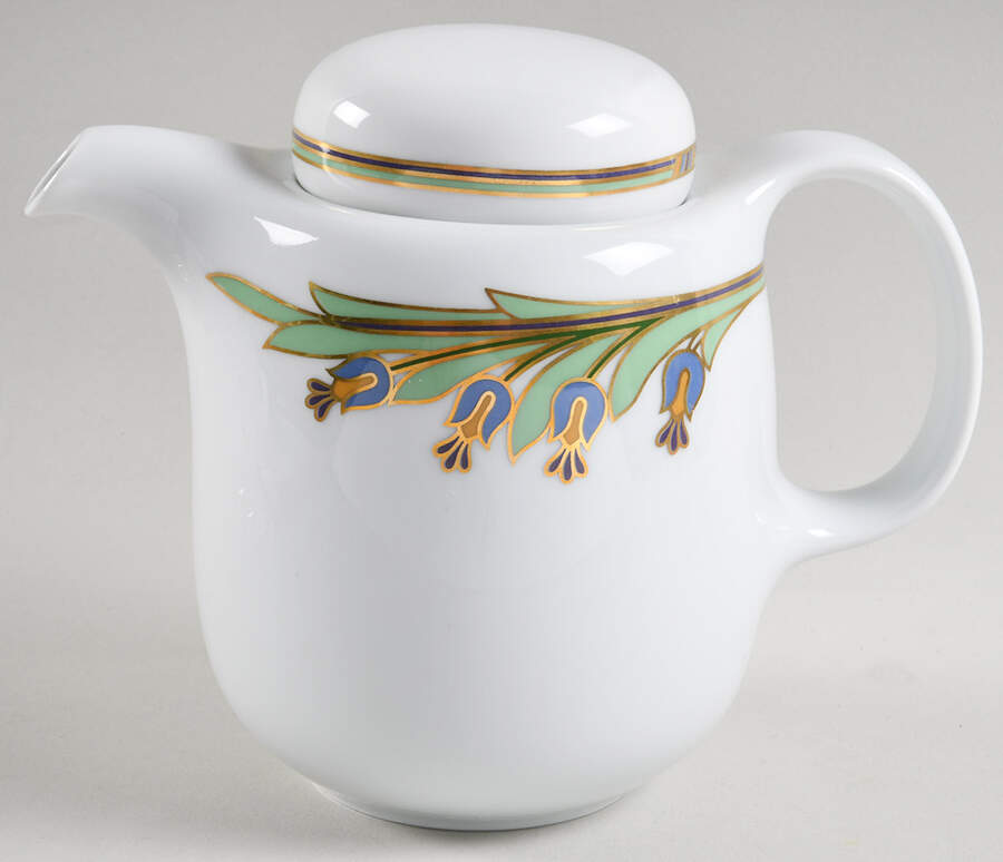 Firenze (Tavola, Older) Coffee Pot & Lid by Hutschenreuther-1