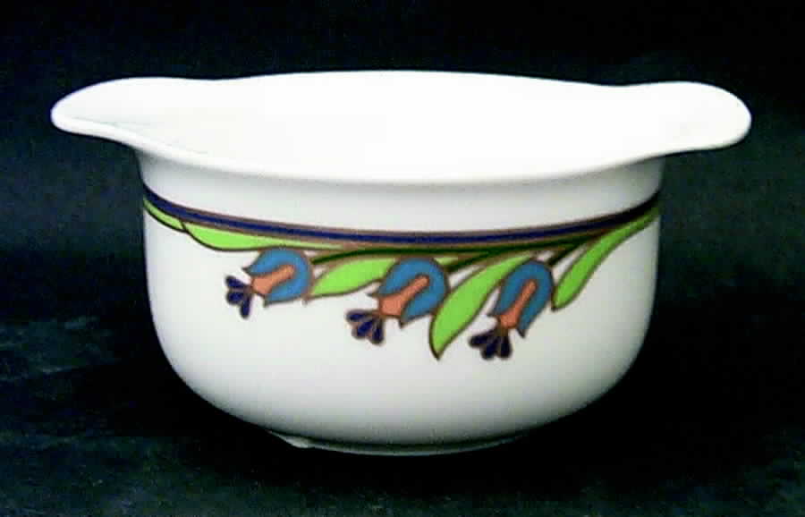 Firenze (Tavola, Older) Flat Cream Soup Bowl by Hutschenreuther-1