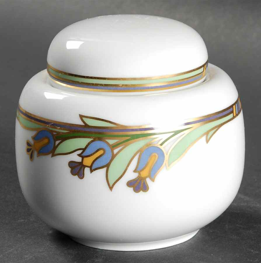 Firenze (Tavola, Older) Sugar Bowl & Lid by Hutschenreuther-1