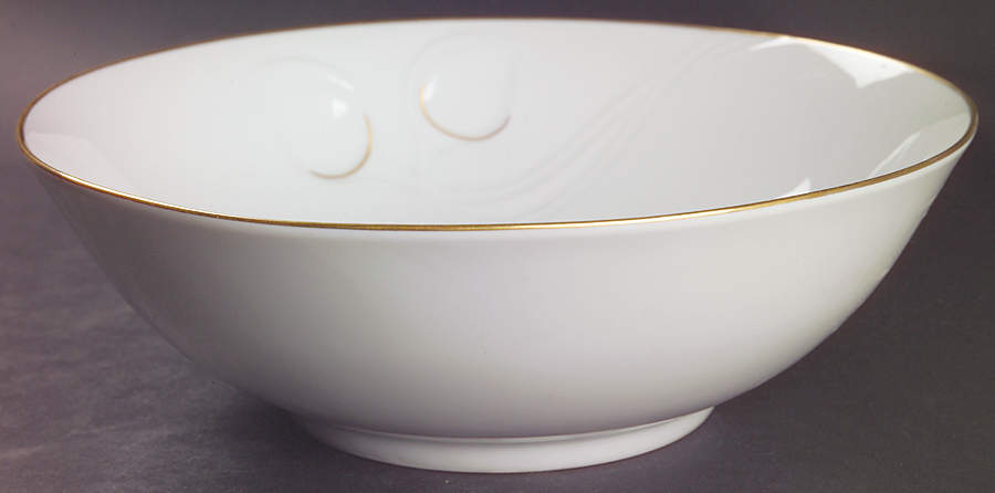 Fleuron Gold 8" Round Vegetable Bowl by Hutschenreuther-1