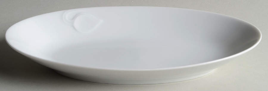 Fleuron White Pickle Dish by Hutschenreuther-1