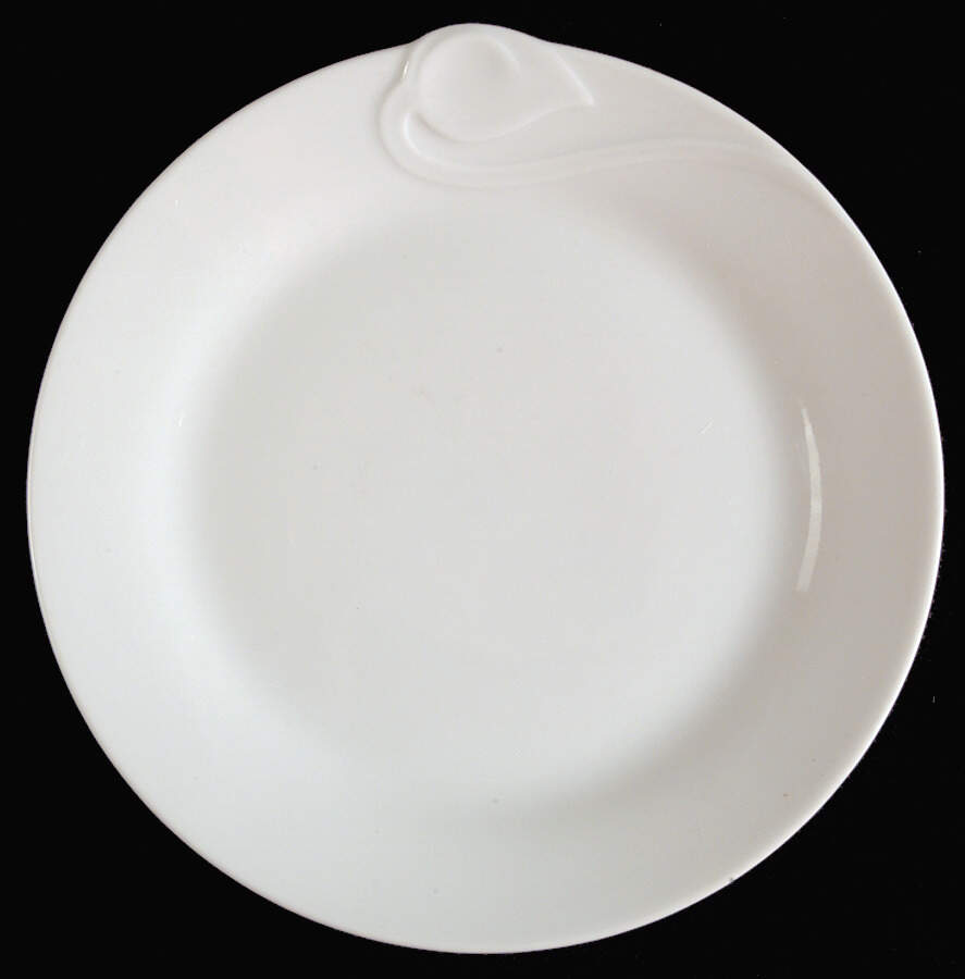 Fleuron White Bread & Butter Plate by Hutschenreuther-1