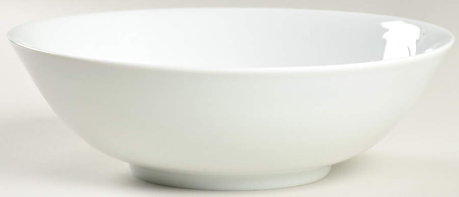 Fleuron White 9" Round Vegetable Bowl by Hutschenreuther-1