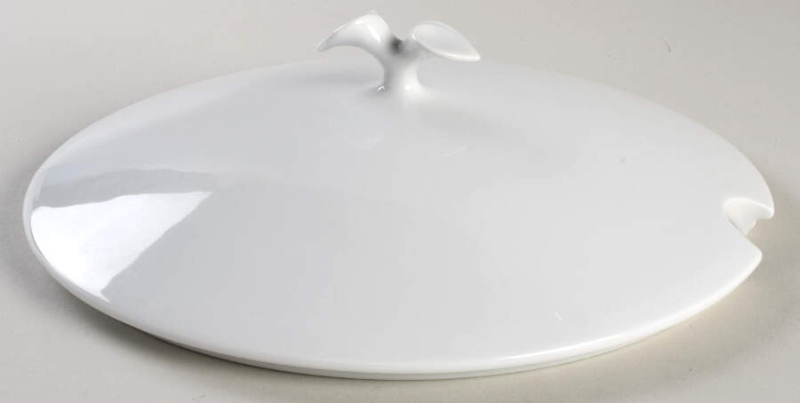 Fleuron White Lid for Tureen by Hutschenreuther-1