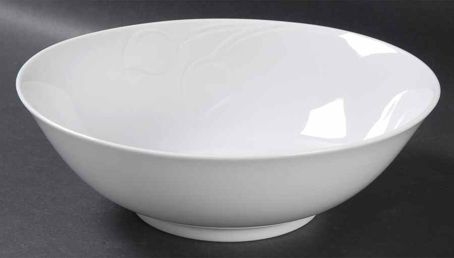 Fleuron White 8" Round Vegetable Bowl by Hutschenreuther-1