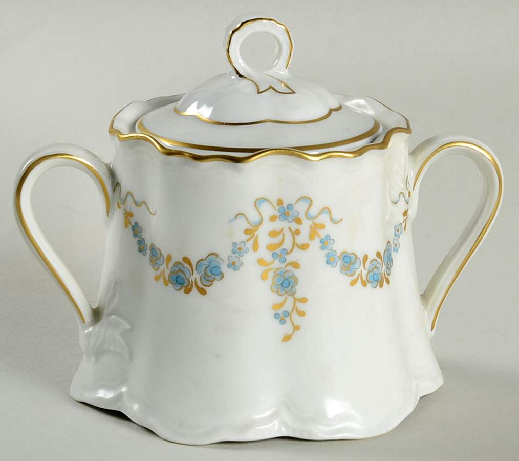 Fontainebleau Mini Sugar Bowl & Lid by Hutschenreuther-1