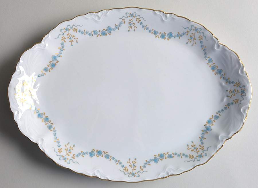 Fontainebleau 13" Oval Serving Platter by Hutschenreuther-1
