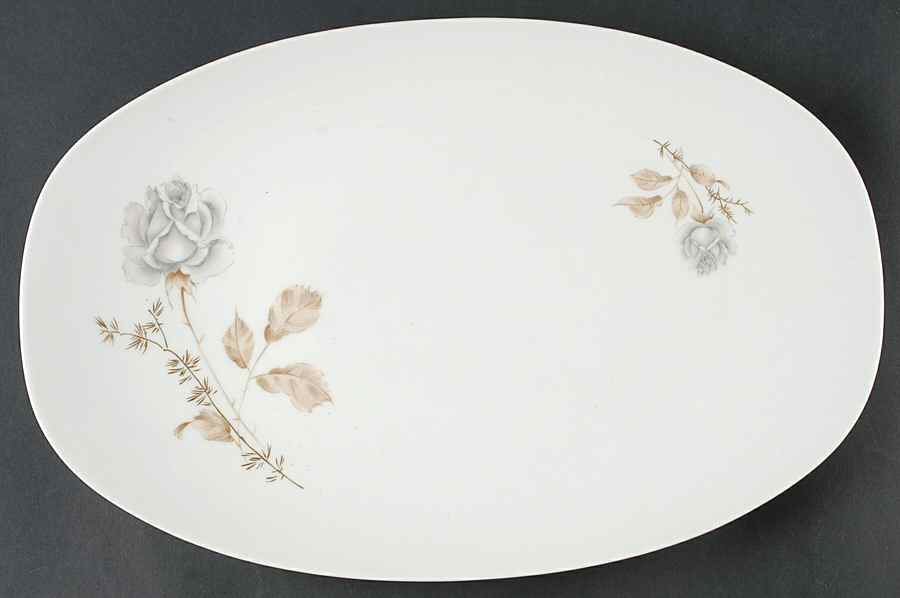 Forest Rose 15" Oval Serving Platter by Hutschenreuther-1