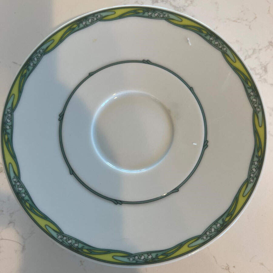Fruhlings Service Saucer by Hutschenreuther-1