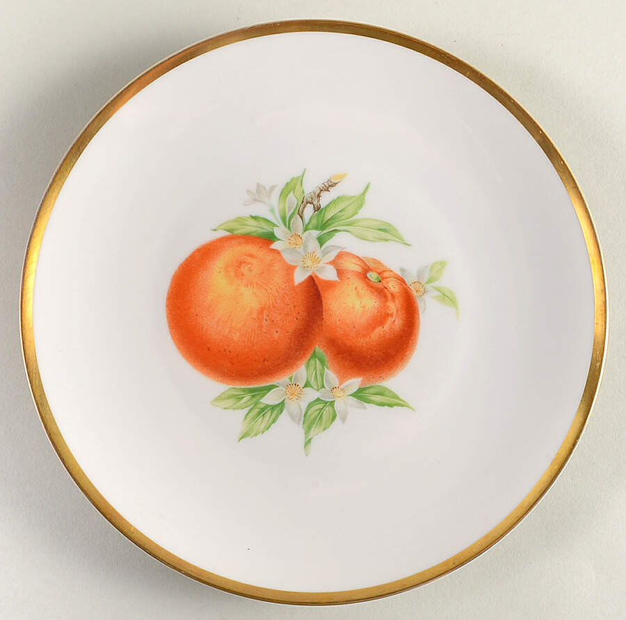 Fruit Salad Plate by Hutschenreuther-1