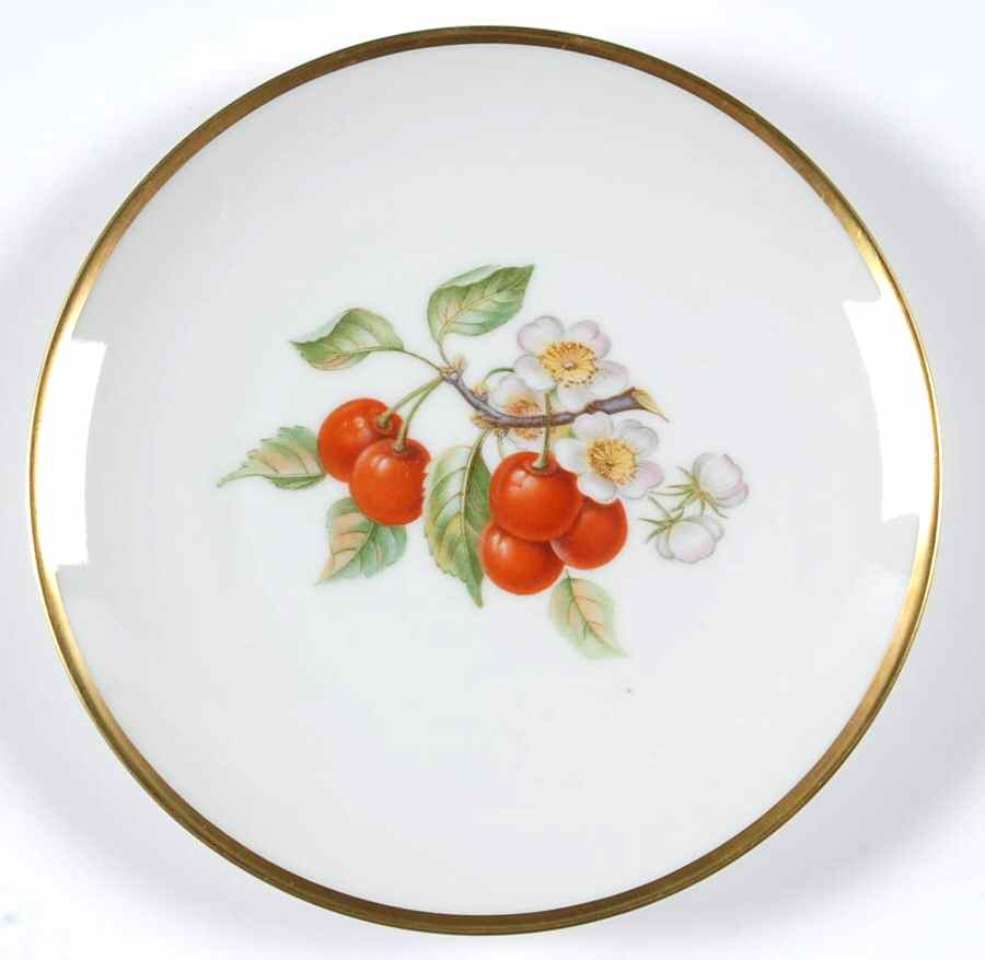 Fruit Bread & Butter Plate by Hutschenreuther-1
