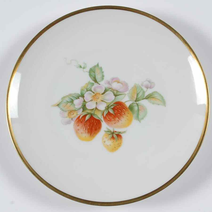 Fruit Bread & Butter Plate by Hutschenreuther-1