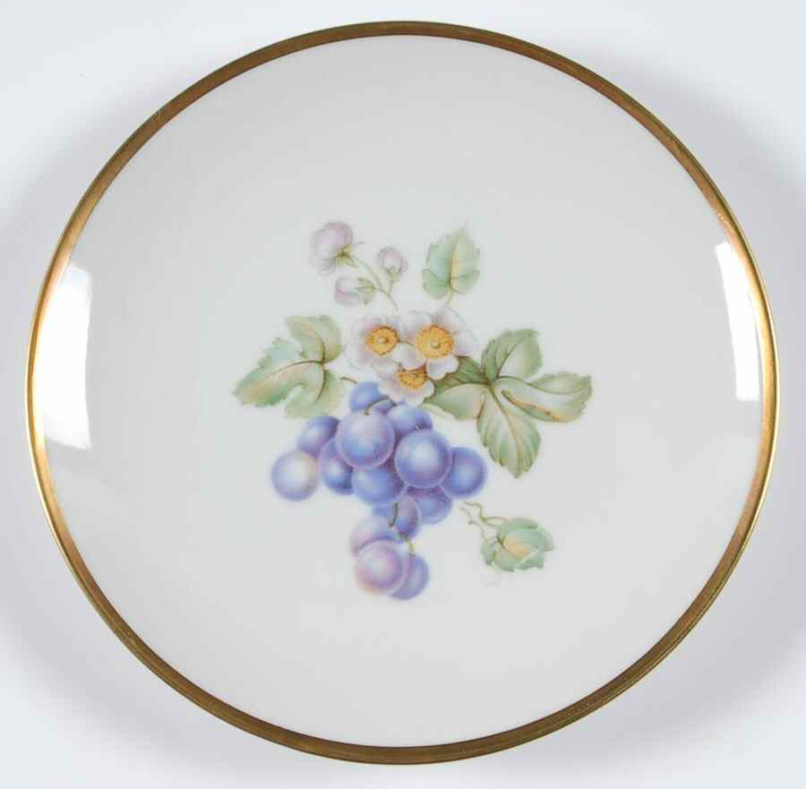 Fruit Bread & Butter Plate by Hutschenreuther-1