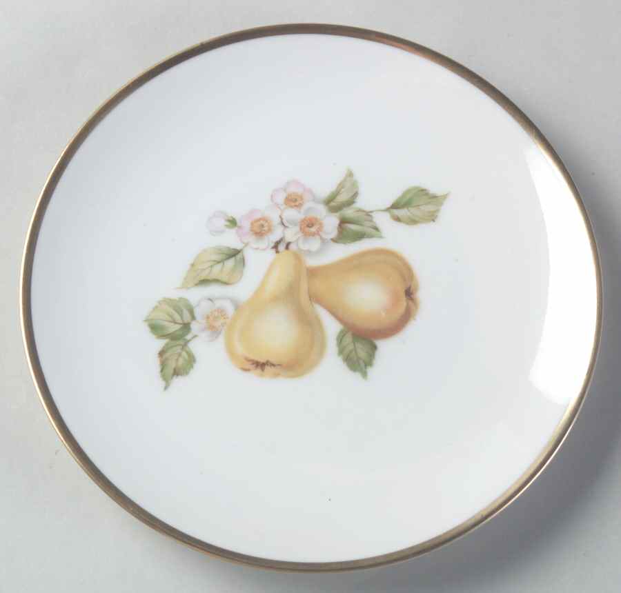 Fruit Bread & Butter Plate by Hutschenreuther-1