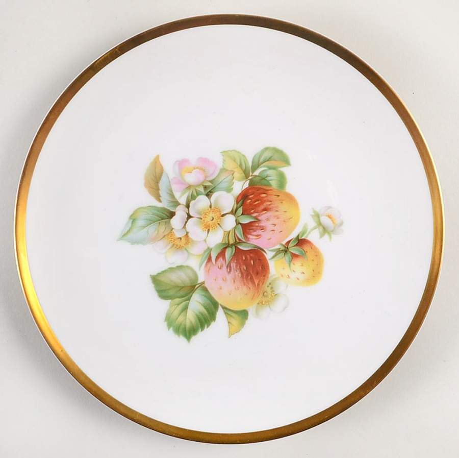 Fruit Salad Plate by Hutschenreuther-1