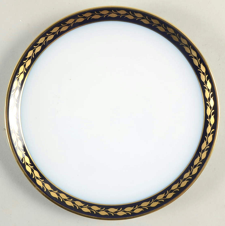Golden Leaves Salad Plate by Hutschenreuther-1