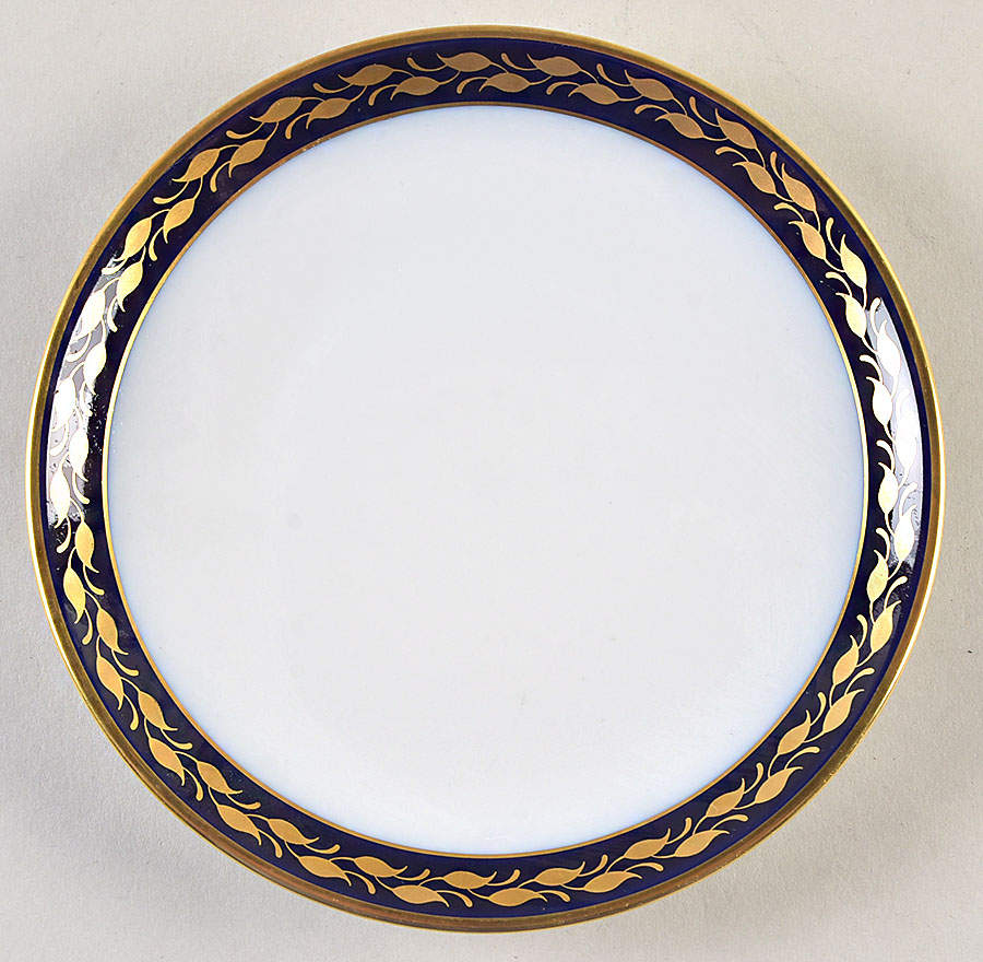 Golden Leaves Bread & Butter Plate by Hutschenreuther-1
