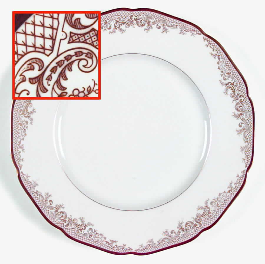 Gold Lace Dinner Plate by Hutschenreuther-1