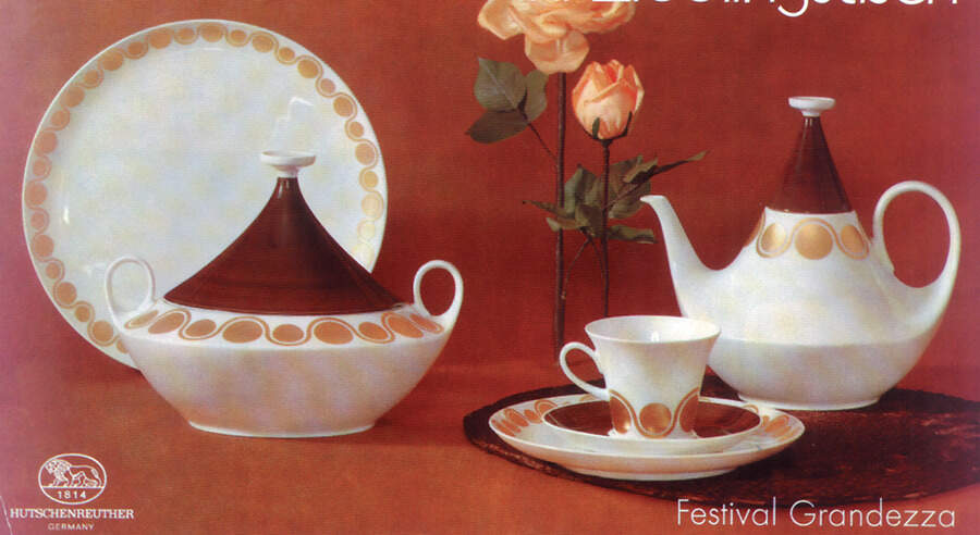 Grandezza Dinner Plate by Hutschenreuther-1