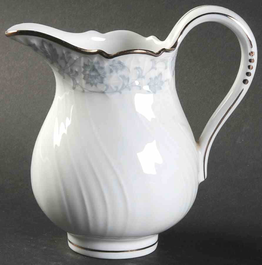 Gray Lace Creamer by Hutschenreuther-1