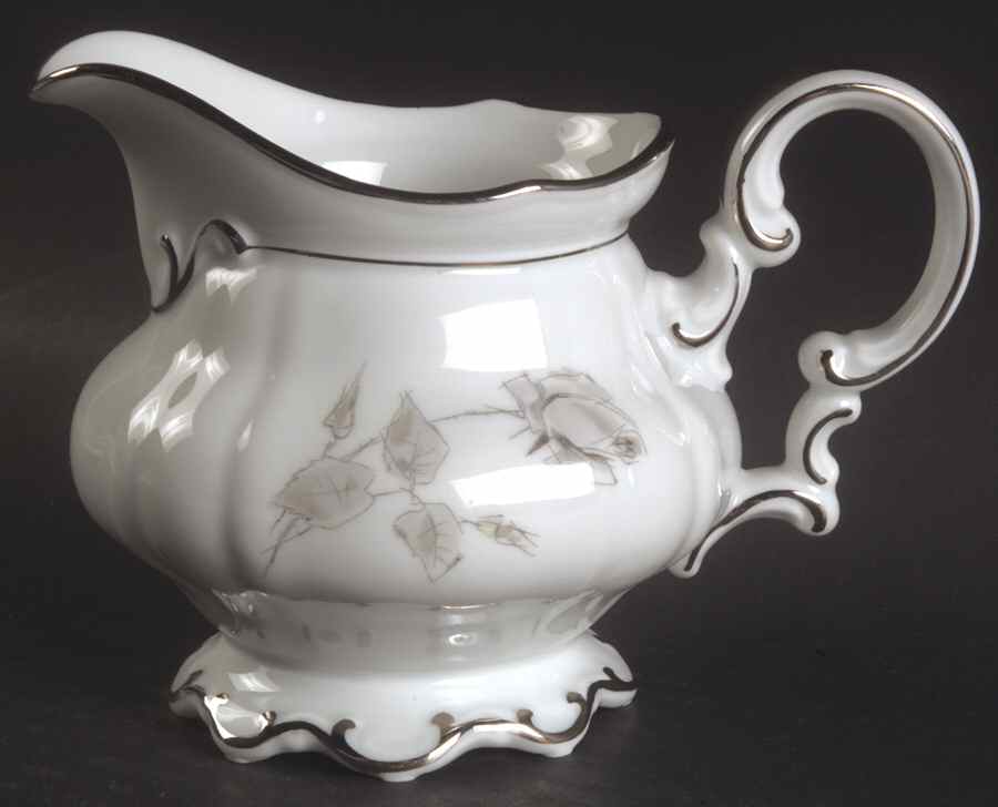 Gray Rose Creamer by Hutschenreuther-1
