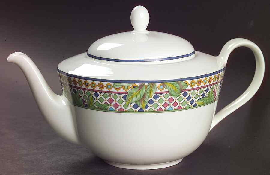 Hacienda Teapot & Lid by Hutschenreuther-1