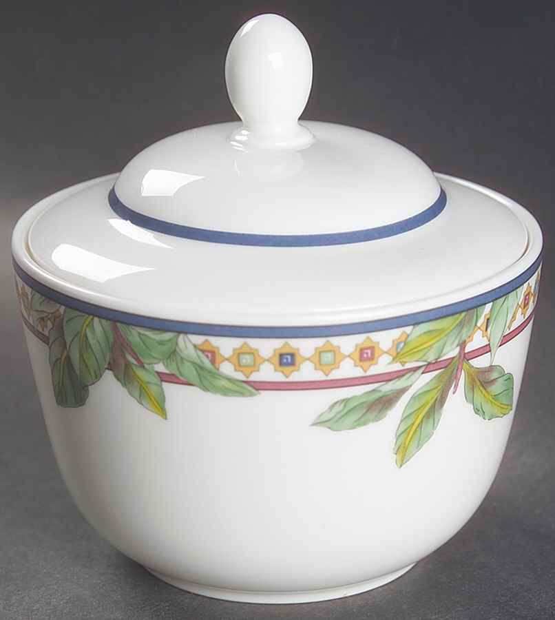 Hacienda Sugar Bowl & Lid by Hutschenreuther-1