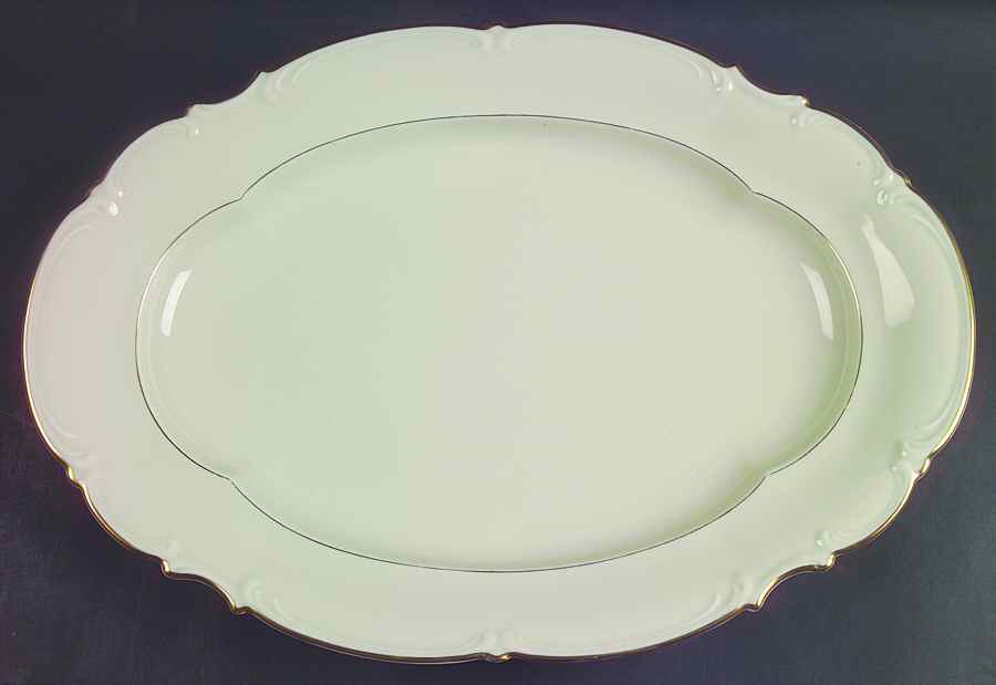 Hamilton 17" Oval Serving Platter by Hutschenreuther-1