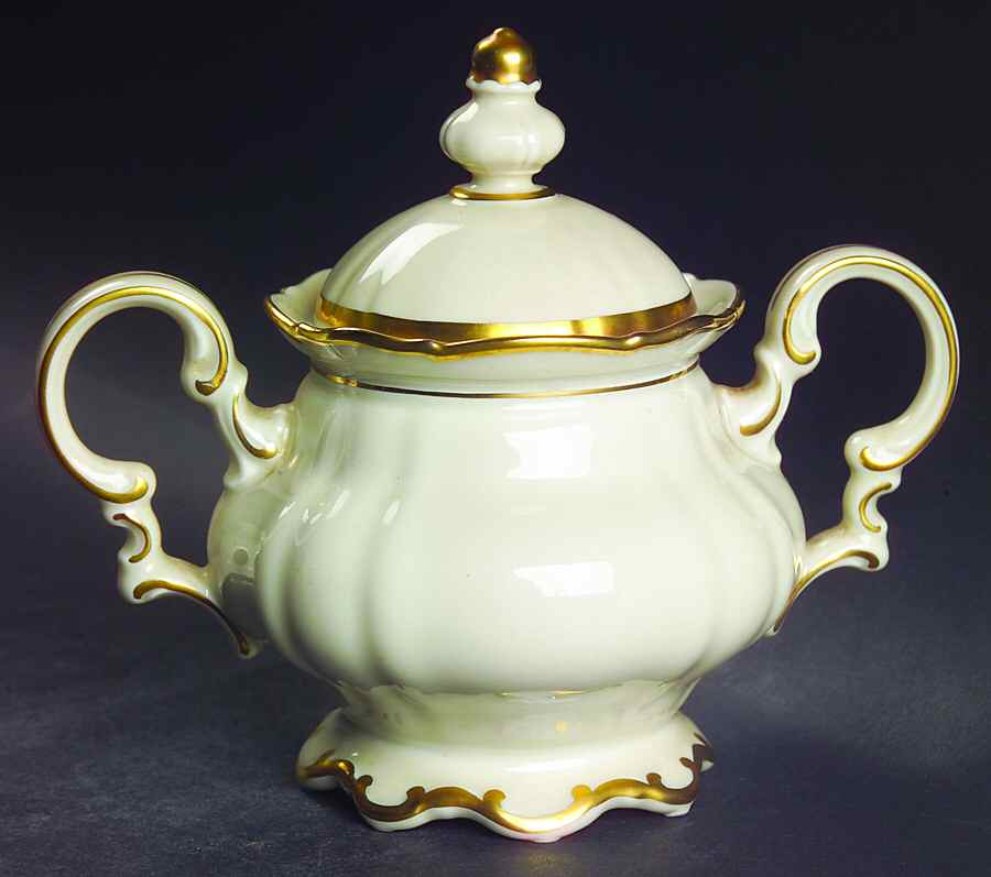 Hamilton Sugar Bowl & Lid by Hutschenreuther-1