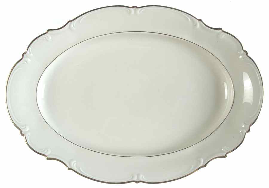 Hamilton 15" Oval Serving Platter by Hutschenreuther-1