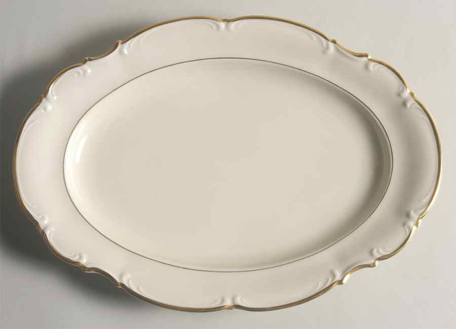 Hamilton 12" Oval Serving Platter by Hutschenreuther-1