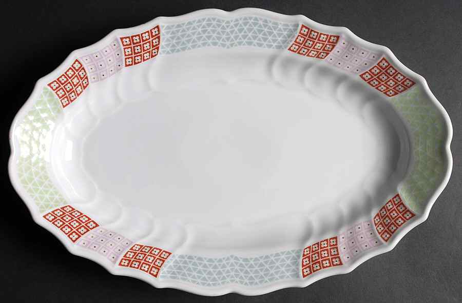 Hannover 13" Oval Serving Platter by Hutschenreuther-1
