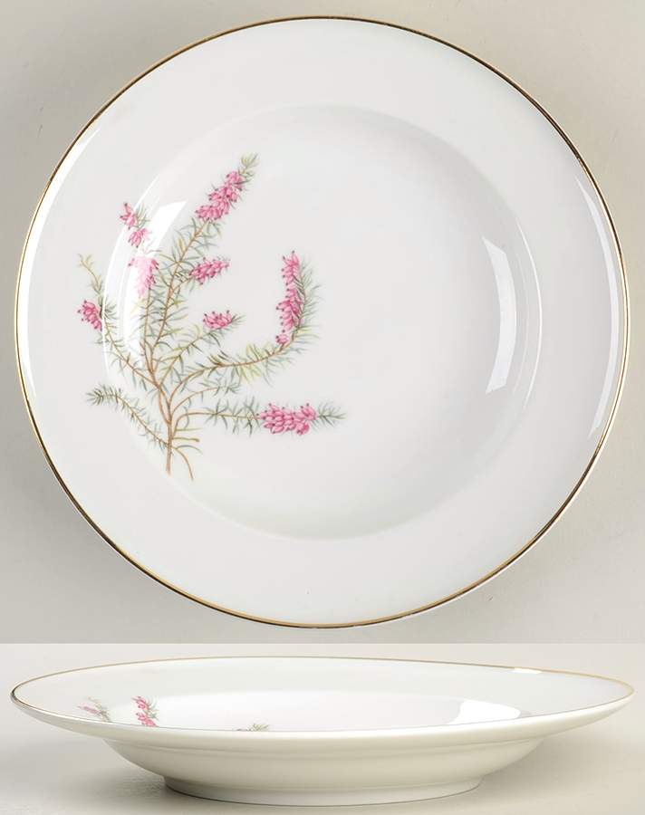 Heather White Large Rim Soup Bowl by Hutschenreuther-1