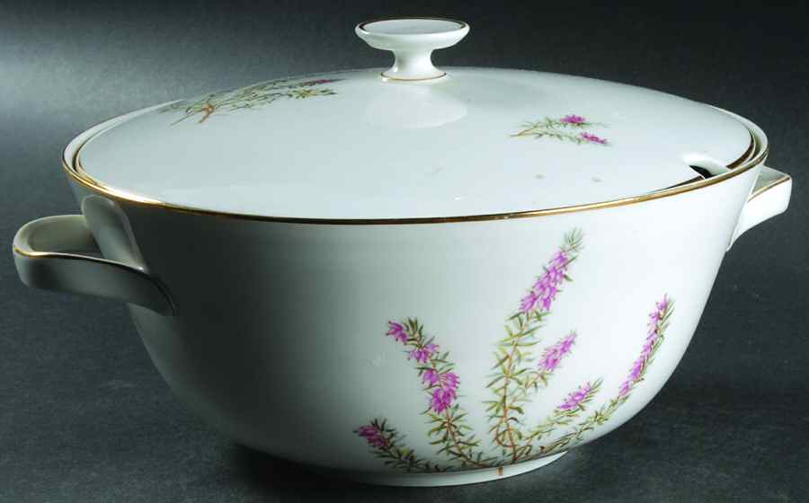 Heather White Tureen &  Lid by Hutschenreuther-1